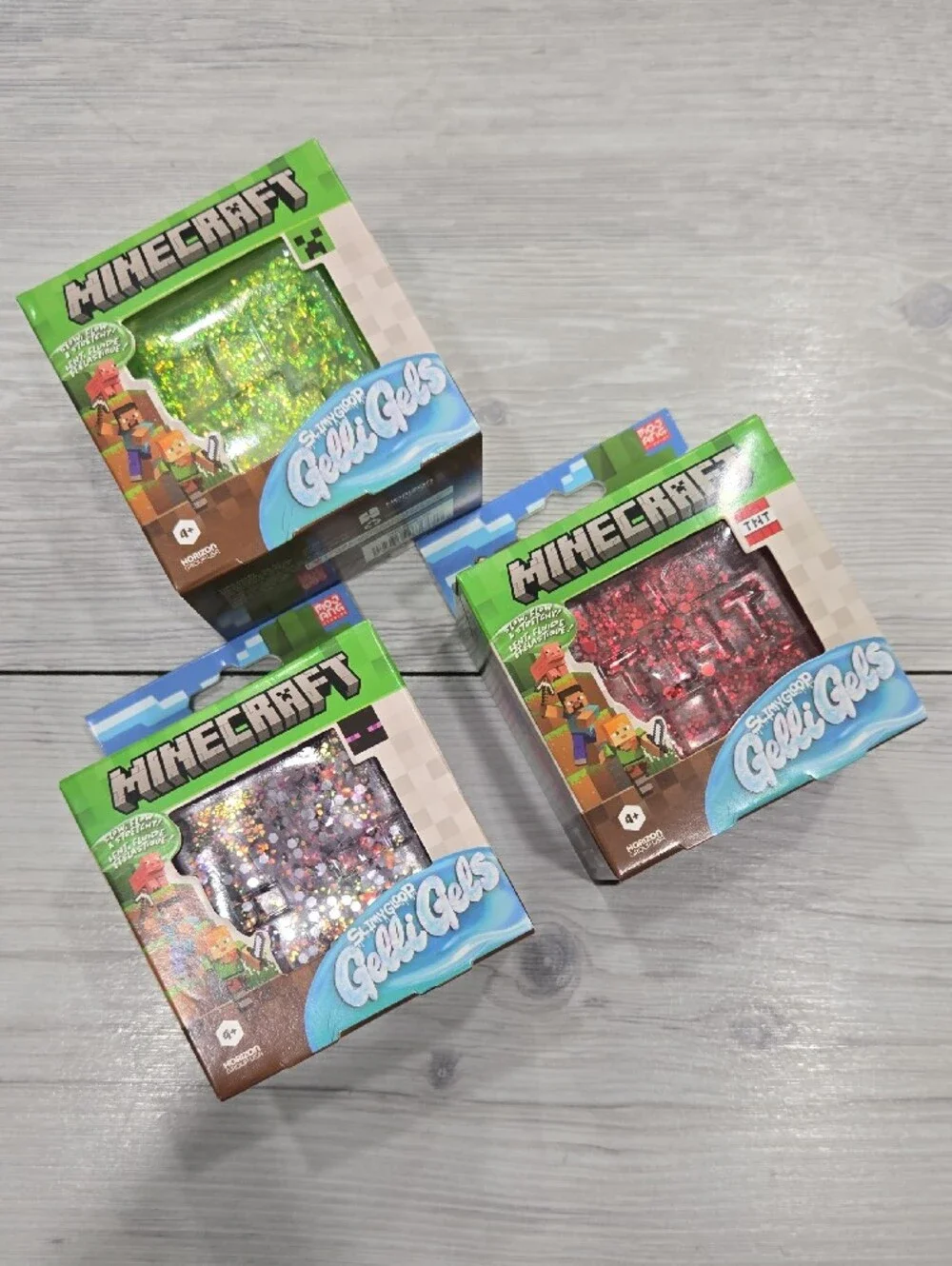 Minecraft Gelli Gels - Creeper, TNT, And Enderman
